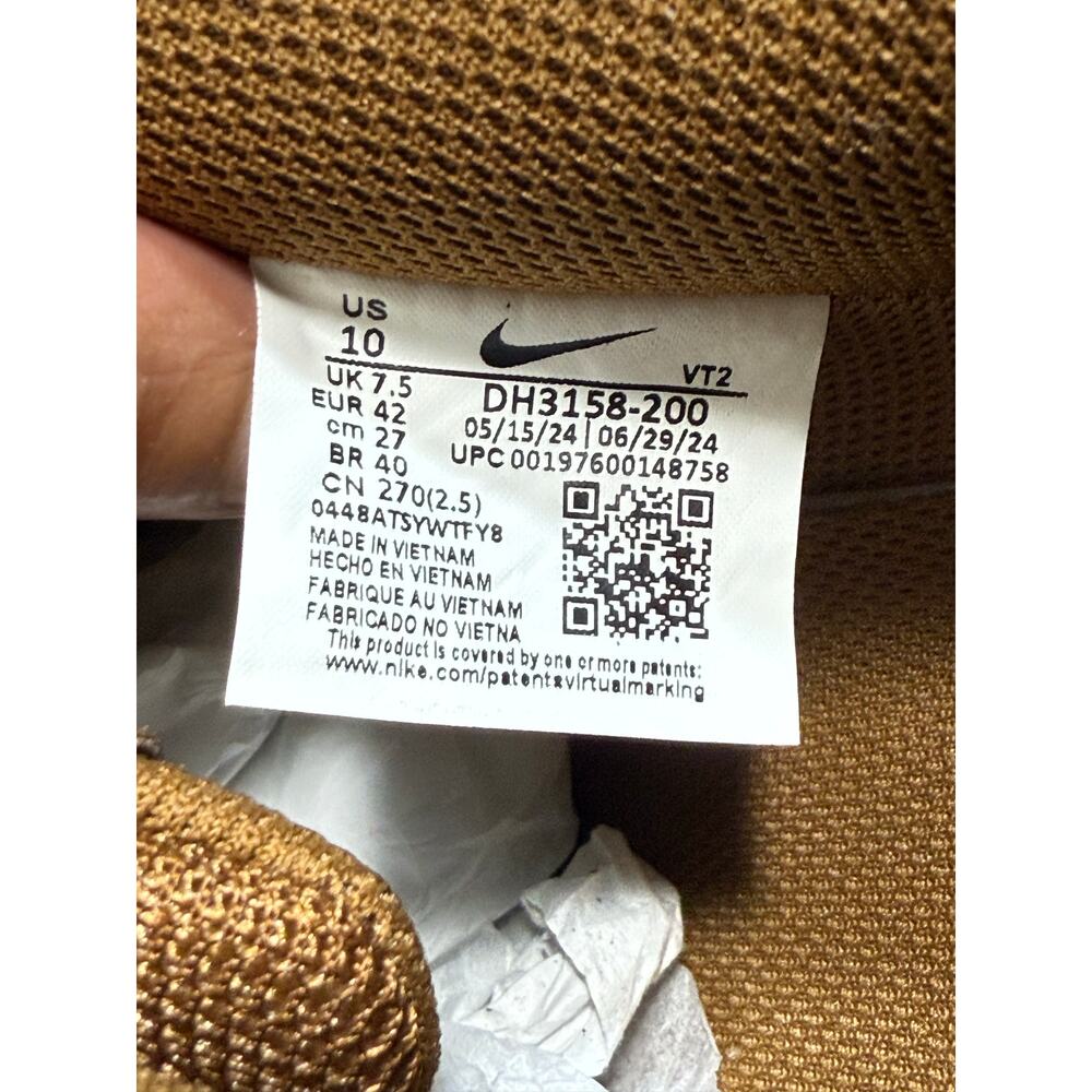 Nike Court Vision Low Next Nature Women’s Shoes Size 10 Light British Tan White - Picture 12 of 14